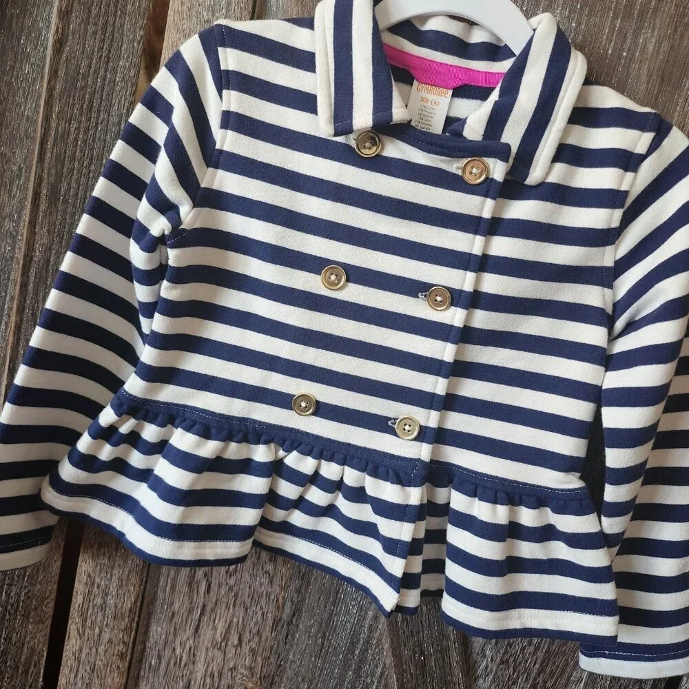 Gymboree navy white
